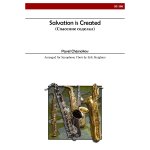 Image links to product page for Salvation is Created for Saxophone Choir