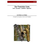 Image links to product page for Der Freischutz Suite for Saxophone Choir