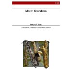 Image links to product page for March Grandioso for Saxophone Choir