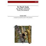 Image links to product page for St. Paul's Suite for Saxophone Choir