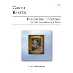 Image links to product page for Des Larmes Encadrées for Alto Saxophone and Piano