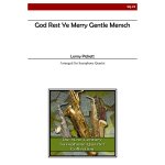 Image links to product page for God Rest Ye Merry Gentle Mensch for Saxophone Quartet and Drumset