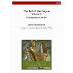 Image links to product page for The Art of the Fugue, Volume 3 (Contrapunctus 6, 10, 11) for Saxophone Quartet