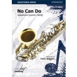 Image links to product page for No Can Do for Saxophone Quartet