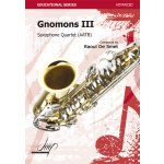 Image links to product page for Gnomons III for Saxophone Quartet