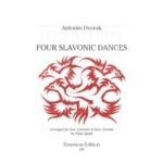 Image links to product page for Four Slavonic Dances for Clarinet Quartet