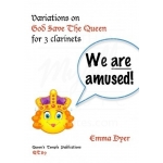 Image links to product page for We Are Amused! - Theme & 8 Variations on God Save The Queen