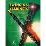 Image links to product page for Swinging Clarinets: 20 Easy Duets