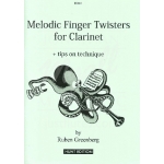 Image links to product page for Melodic Finger Twisters for Clarinet