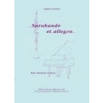 Image links to product page for Sarabande & Allegro for Clarinet and Piano