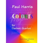 Image links to product page for Colours for Clarinet Quartet