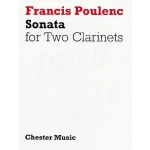 Image links to product page for Sonata for Two Clarinets