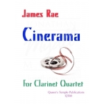 Image links to product page for Cinerama for Clarinet Quartet