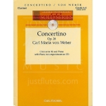 Image links to product page for Concertino, Op26 (includes CD)