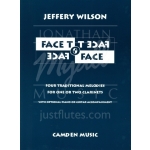 Image links to product page for Face to Face - 4 Traditional Melodies for 1 or 2 Clarinets