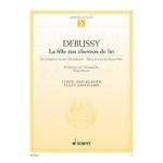 Image links to product page for La Fille aux Cheveux de Lin for Flute and Piano