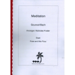 Image links to product page for Meditation on First Prelude of Bach for Flute and Alto Flute