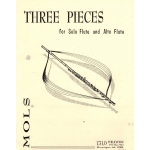 Image links to product page for Three Pieces for Solo Flute and Alto Flute