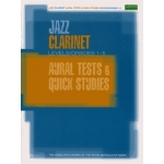 Image links to product page for Clarinet Jazz Aural Test & Quick Studies Levels 1-5