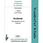 Image links to product page for Andante from Surprise Symphony [5 Flutes]