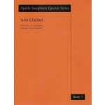 Image links to product page for Apollo: Solo Clarinet Book 1