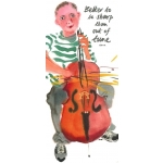 Image links to product page for Mary Woodin 'Better To Be Sharp Than Out Of Tune' Greetings Card