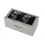 Image links to product page for Black Manuscript Cufflinks