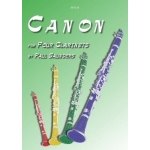 Image links to product page for Canon for Four Clarinets