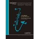 Image links to product page for Contrapunctus III from The Art of Fugue [Saxophone Quartet]