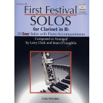 Image links to product page for First Festival Solos [Bb Clarinet] (includes CD)