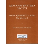 Image links to product page for Flute Quartet in B flat major, Op 22 No 1