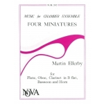 Image links to product page for Four Miniatures for Wind Quintet