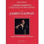 Image links to product page for Golden Moments: 10 Short Encores for Flute and Piano