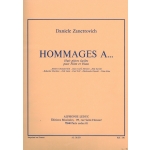 Image links to product page for Hommages A... 8 Easy Pieces for Flute and Piano