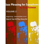 Image links to product page for Jazz Phrasing for Saxophone Vol. 2 (includes 2 CDs)