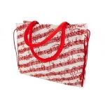 Image links to product page for Jute Bow Bag With Music Stave Design