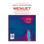 Image links to product page for Menuet for Flute and String Quartet