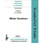 Image links to product page for Mister Sandman for Mixed Flute Quintet