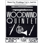 Image links to product page for Music for Weddings, Vol 1 [Wind Quintet]