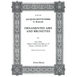 Image links to product page for Ornamented Airs and Brunettes for Flute and Basso Continuo