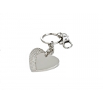 Image links to product page for Piano Heart Key Ring