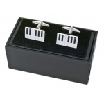 Image links to product page for Piano Keyboard Cufflinks