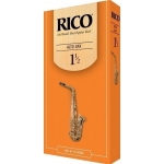 Image links to product page for Rico RJA2515 Alto Saxophone 1.5 Reeds, 25-pack