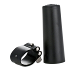 Image links to product page for Rovner 2RS "Dark" Alto Clarinet Ligature & Cap