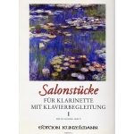 Image links to product page for Salonstücke for Clarinet and Piano Vol 1