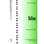 Image links to product page for Sonata in Eb major - Siciliano, BWV1031