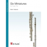 Image links to product page for Six Miniatures for Three Flutes