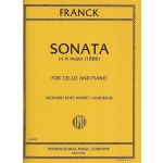 Image links to product page for Sonata in A major [Cello and Piano]