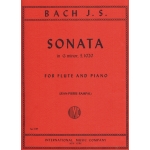 Image links to product page for Sonata in G minor for Flute and Piano, S.1020