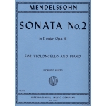 Image links to product page for Sonata No.2 D major, 58